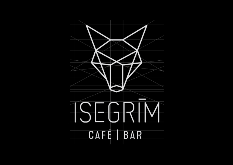Svenja Limke <strong>ISEGRIM Bar – Café</strong></br>Logo + Corporate Design
