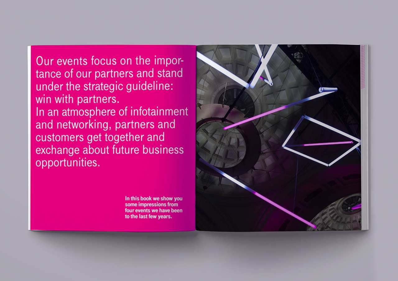 Svenja Limke <strong>Glowing Stages – Eventbook</strong></br>Deutsche Telekom