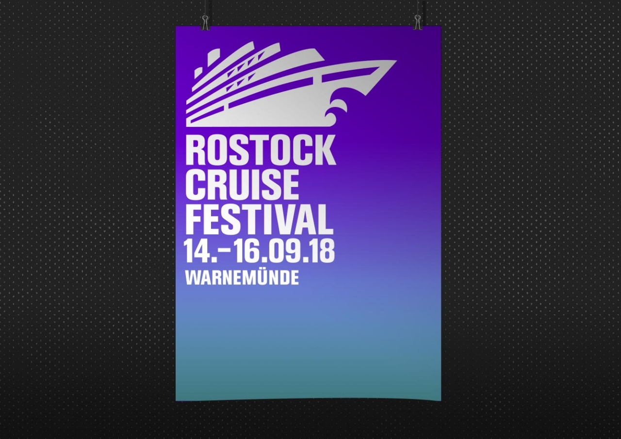 Svenja Limke <strong>Rostock Cruise Festival 2018</strong></br>Coporate Identity/Logo, Visual Concept